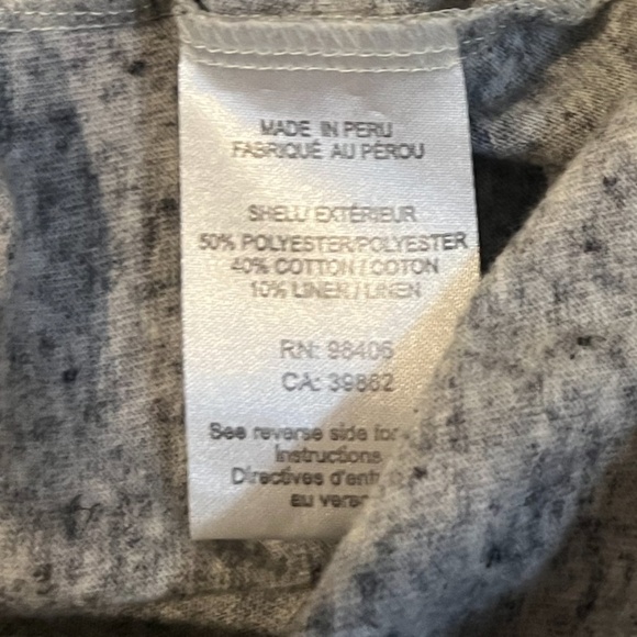 THEORY MEN’S CREWNECK LINEN ESSENTIAL T-SHIRT, SIZE MEDIUM, HEATHER GREY - Picture 8 of 8